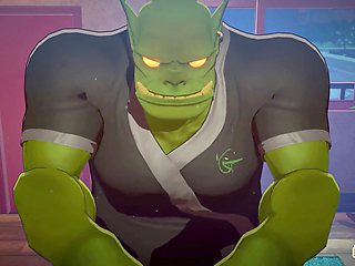 Ava enjoys riding on top in hot massage session - Erotic hentai adventure