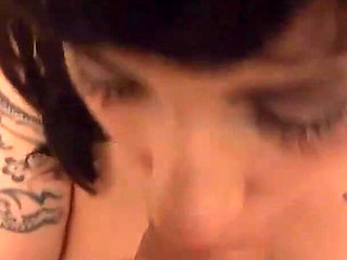 Hairy Girl with Perfect Bod 90s Facial