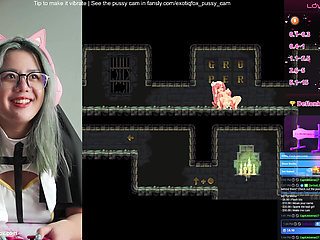 Lewd God Gameplay - Gabbi Plays as a Horny Divine Slut in Heat