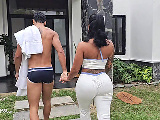 My girlfriend makes my stepsister ride my cock for a hardcore threesome - Max Betancur, Mariana Martix & Alejandra Palacios