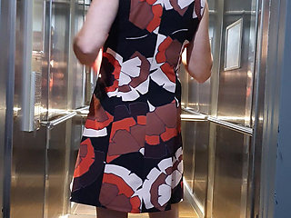 Tits and cock in hotel elevator