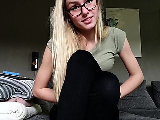 Blond ripping her hose foot fetish and anal sex