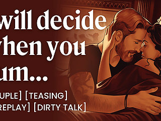 ASMR Audio Porn: Boyfriend Edging Your Pussy by the Fire Then Fucks You Slow - Teasing & Dirty Talk - Erotic Audio Roleplay for