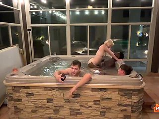 Ellie Smoke's blonde clip by Hot Guys Fuck