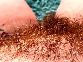 Amateur close up hairy pussy PinkClit