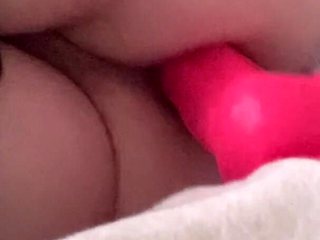 Anal Ponk Giant Dildo Masturbating Intersexual Skank