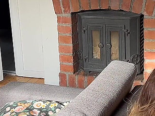 Hot MILF Gets Fucked While She Bends Over the Sofa