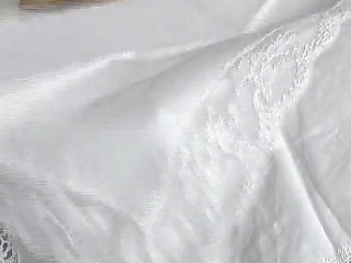 Cumming Training: Cum on My White Lace Handkerchief, Lady Victoria Valente