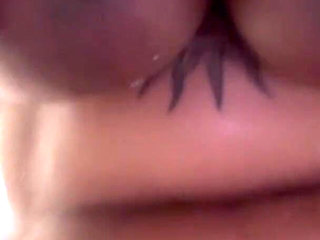 Ebony Chubby Busty in Shower