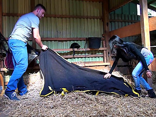 Busty Mature Mom in Stockings Gets Pussy Pounded Hard