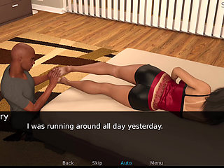 Project hot wife - sucking merry's toes