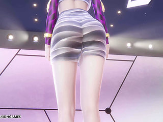 Mmd Mamamoo - Starry Night Evelynn Sexy Striptease League of Legends Hentai Uncensored