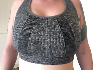 Bouncing My Boobs in Sports Bras