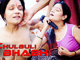 Desi Chulbuli Bihari Bhabhi Surprises to See Devar Huge Cock