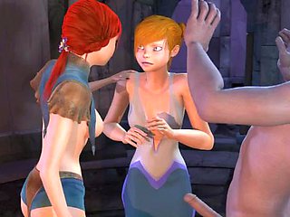 Stone sorceress 5 ft. Sarah Slane: Redhead, Hentai  Doggy Porn