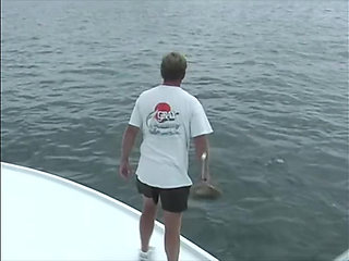 Three Lesbians on a Boat Get It for Each Other.