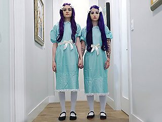 Shining parody threeway