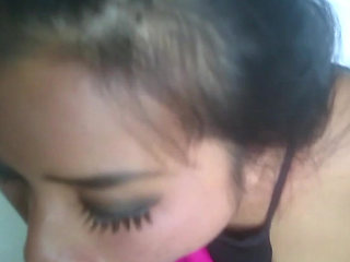 Tiny MILF Plays with Big Cock