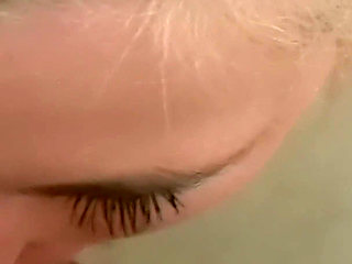 Busty Platinum Blonde POV Blowjob - Slow and Deep