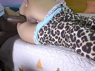 Anal Orgasm of My Slut Stepdaughter, I Fuck Her Ass Until She Comes