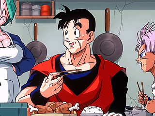 Busty big ass milf in a hentai game gallery with rough anal and deep throat action