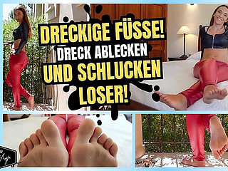 Dirty Feet! Lick Dirt and Swallow, Loser!