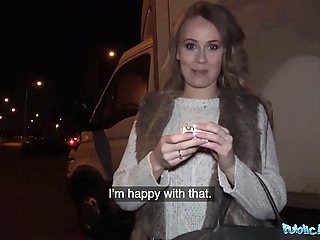 Public Agent Cheeky Brit Carmel Anderson gets a Pounding