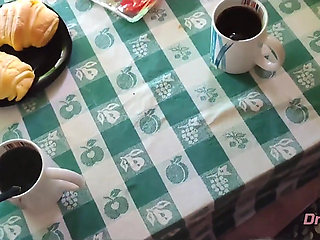 Dr Pussy 2 - Deep Oral Sex by Black Woman with Lots of Sperm on Big Tits