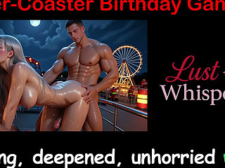 Roller-coaster Birthday Gangbang - English Sex Story