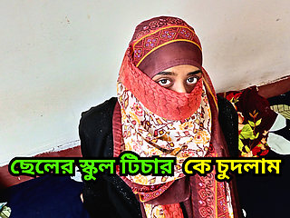 I had a hardcore sex with my student's father. His father's cock didn't fit in my tight pussy.