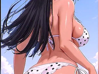 Naughty Girlfriend Shaking Her Ass with Her Panties Tucked in Her Pussy