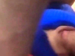 Big-titted Wife Unknowingly Sucks Two Cocks and Swallows a Stranger's Cum