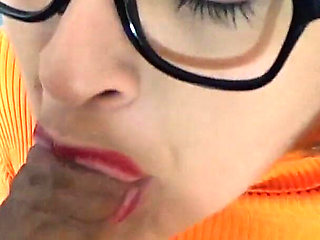 Velma Cosplay Blowjob