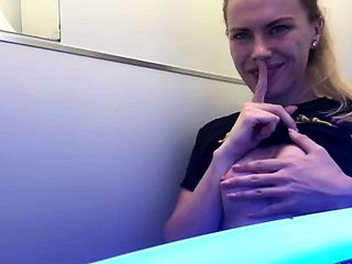 MissIvyDoll - Hot Public Cum on Airplane