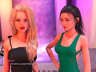 Stunning 18-year-old platinum-blonde caught nude in the dressing room