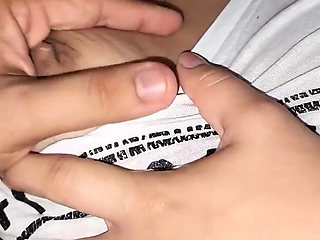 My Unfaithful Sister-in-law Watered Me in Her Pussy After Watching TV