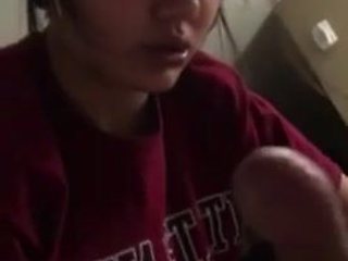 Hotty Desi Doll Gives Fellatio And Gulp