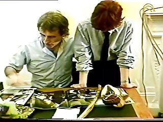 The spanking interviews in office