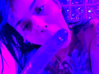 Sexy amateur blonde fingers and toys her wet pussy
