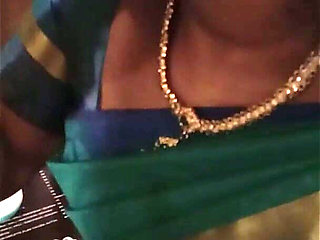 Wearing Saree to Fuck Office Friend - Bts