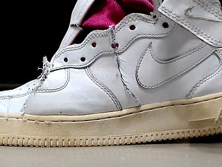 Orgasm Nike Sneakers Destruction Feet Growth - Hulk Feet, Transformation Fetish, Growth Fetish