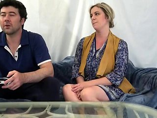 Stepmoms Big Natural Tits Oiled for Missionary Pounding