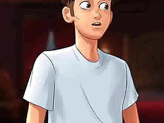 Summertime saga: finding the exams, and dick-riding in the college locker room ep 203