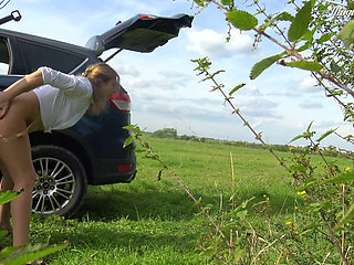 Milf beauty Julia North prefers anal creampie  Behind the scenes