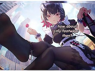 Your Maid Wants To See If You Are Qualified To Serve Her (femdom, Foot Fetish, Shoe Feitsh)
