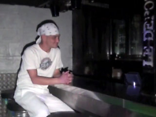 Bryen fucked by straight barman in thje bar