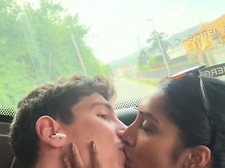 My Wife Gives Me an Amazing Blowjob on the Bus- Yasmina Khan