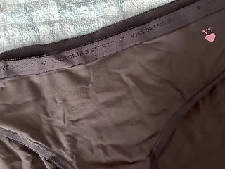 Cum on Wife's Panties 20