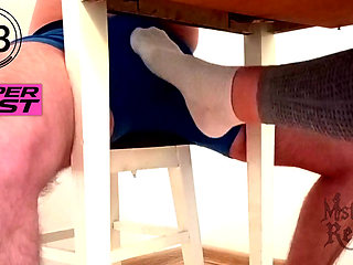 Try Not to Cum Footjob Challenge - Pantyhose, Sockjob, Barefoot Compilation, Timer, Edging
