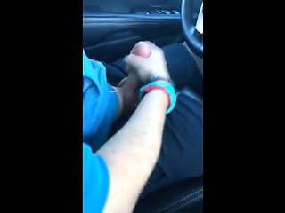 Wanking and Cumming with a Buddy in the Car